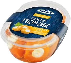 Изображение товара Перчик золотой Meggle со сливочным сыром 210г