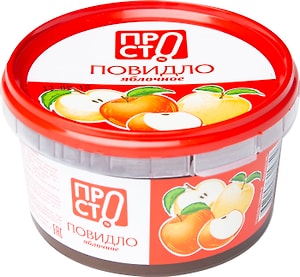 Изображение товара Повидло ПРОСТО Яблочное 500г
