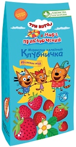 Изображение товара Мармелад желейный Лакомства для здоровья Клубничка 105г