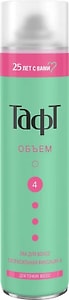 Изображение товара Лак для укладки волос Тафт Объем для тонких волос сверхсильная фиксация 4 350мл