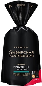 Изображение товара Пельмени Сибирская коллекция Иркутские Традиции категории Б 700г