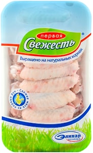 Изображение товара Крылья цыплят-бройлера Первая Свежесть две части
