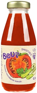Изображение товара Смузи BeUp овощной Томат-Сельдерей-Кинза 300мл