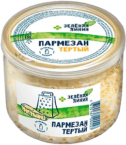 Изображение товара Сыр Зеленая линия Пармезан тертый 40% 100г