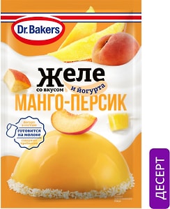 Изображение товара Желе Dr.Bakers Манго персик йогурт 33г