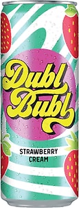 Изображение товара Напиток Dubl Bubl Клубника со сливками 330мл