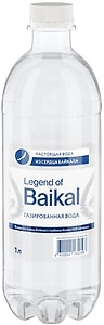 Изображение товара Вода Legend of Baikal питьевая газированная 1л