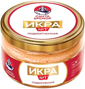 Изображение товара Икра Санта Бремор Подкопченная 180г