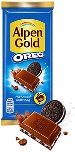 Изображение товара Шоколад Alpen Gold Молочный Орео 85г