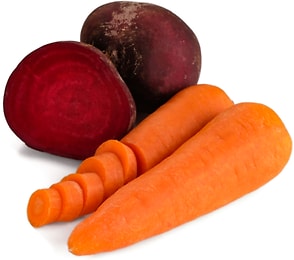 Изображение товара Набор овощной морковь и свекла 600г упаковка