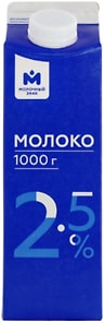Изображение товара Молоко Молочный знак 2.5% 1кг
