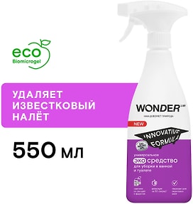 Изображение товара Средство для чистки сантехники Wonder Lab для уборки в ванной и туалете 550мл