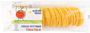 Изображение товара Хлебцы Зеленая линия Хрустящие хлебцы Томатные 70г