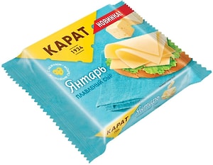 Изображение товара Сыр Karat Янтарь плавленый 25% 130г