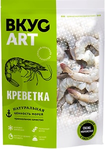 Изображение товара Креветка Вкус Арт королевская очищенная с хвостом 500г