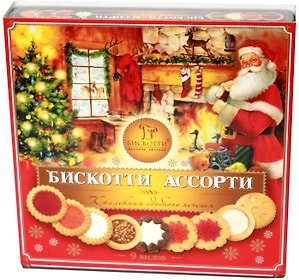 Изображение товара Печенье Бискотти Ассорти 345г