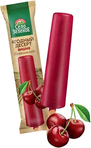 Изображение товара Лед фруктовый Село Зеленое Вишня 50г