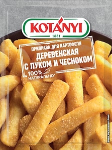 Изображение товара Приправа Kotanyi Деревенская с луком и чесноком для картофеля 20г