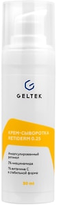 Изображение товара Крем-сыворотка Geltek Retiderm 0.25 30мл