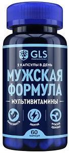 Изображение товара БАД GLS Pharmaceuticals Мужская формула 440мг 60 капсул