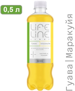 Изображение товара Напиток негазированный LifeLine Light Recess Гуава-Маракуйя витаминизированный без сахара 500мл