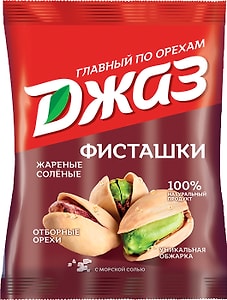 Изображение товара Фисташки Джаз жареные соленые 40г