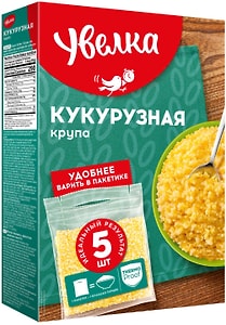Изображение товара Крупа Увелка Кукурузная 5пак*80г