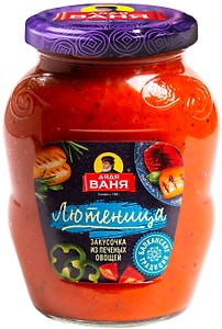 Изображение товара Закусочка Дядя Ваня Лютеница 370г