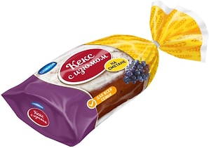 Изображение товара Кекс Коломенский с изюмом 400г