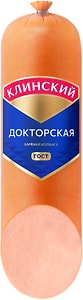 Изображение товара Колбаса Клинский Докторская вареная в белковой оболочке 450г