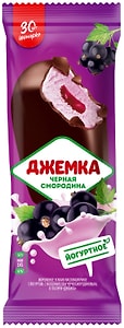 Изображение товара Мороженое Инмарко Джемка эскимо в глазури с йогуртом со смородиной 8% 57г