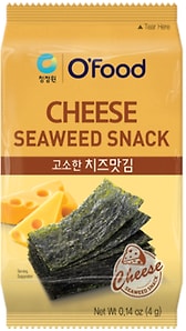 Изображение товара Морская капуста OFood сушеная с сыром Чеддер 4г