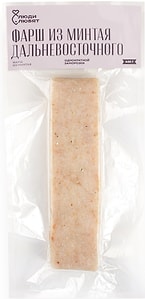 Изображение товара Фарш Люди Любят из минтая замороженный 400г