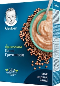Изображение товара Каша Gerber Гречневая безмолочная 180г