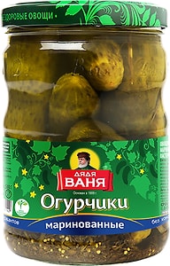 Изображение товара Огурцы Дядя Ваня маринованные 950г