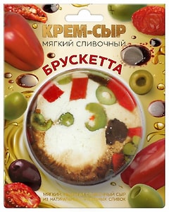 Изображение товара Крем-сыр Amyga сливочный Брускетта 120г