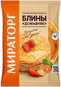 Изображение товара Блины Мираторг Домашние 400г