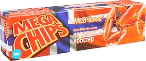 Изображение товара Чипсы Mega Chips Норвежский лобстер 100г