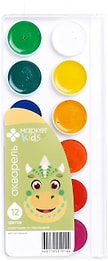 Изображение товара Краски акварельные Маркет Kids 12 цветов