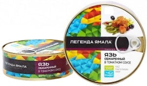 Изображение товара Язь Легенды Ямала обжаренный в томатном соусе 227г