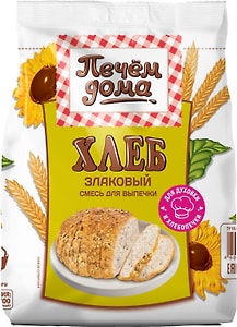 Изображение товара Смесь для выпечки Печем дома Хлеб злаковый 500г