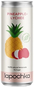Изображение товара Напиток Lapochka Ананас-Личи 300мл