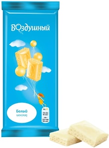 Изображение товара Шоколад Воздушный Белый пористый 80г