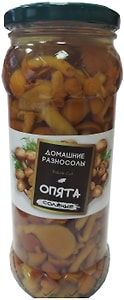 Изображение товара Грибы Домашние разносолы Опята соленые 530г