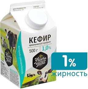 Изображение товара Кефир Углече Поле 1% 500г