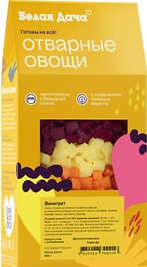 Изображение товара Набор овощной Белая Дача Вкусный винегрет 600г упаковка