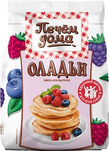 Изображение товара Смесь для выпечки Печем дома Оладьи 250г