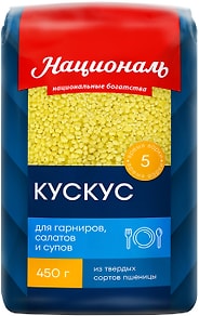 Изображение товара Кускус Националь пшеничный 450г
