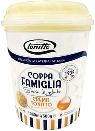 Изображение товара Десерт Tonitto Итальянское мороженое Крема 500г