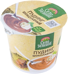 Изображение товара Пудинг Село Зеленое молочный шоколад 3% 120г